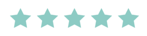 5 stars teal