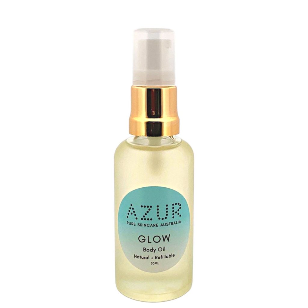 Glow Body Oil Australian Natural Refillable Skincare