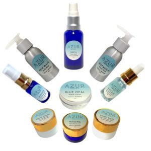 mini travel sized natural sustainable skincare products